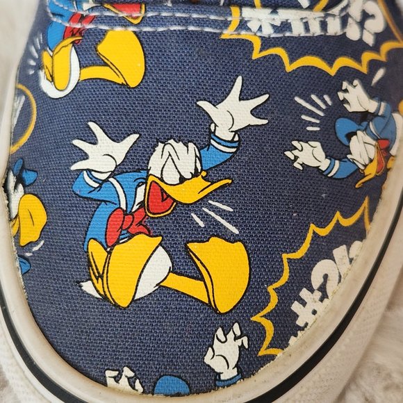 Vans Limited Edition Donald Duck Disney tennis shoes Men 9.5 Womens 11 - Picture 4 of 16